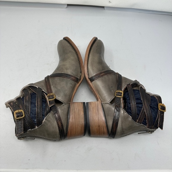 Freebird by Steven Stair Booties Size‎ 8 Bohemian Western Southwestern Leather - Picture 14 of 16